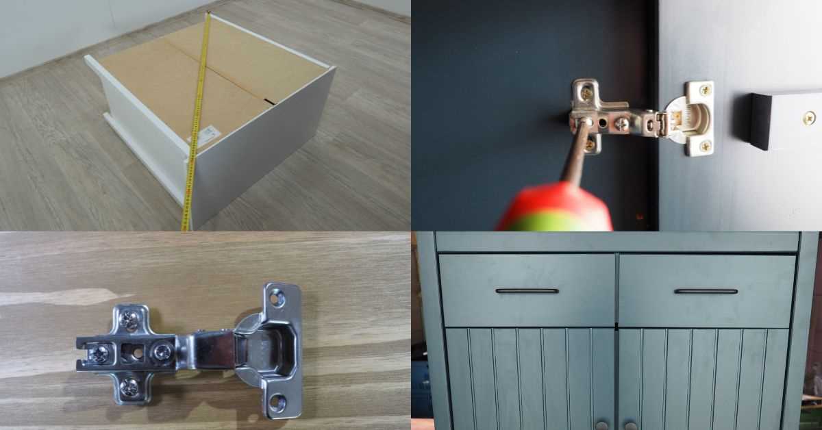 Jak seřídit dvířka u komody, skříně či kuchyňské linky