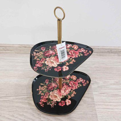 Etažér Wild - růžový, 38cm Kare