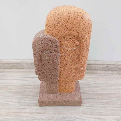 Dekorace Two Faces 28cm Kare