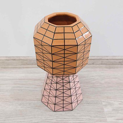 Keramická váza Magic Terra 28cm Kare