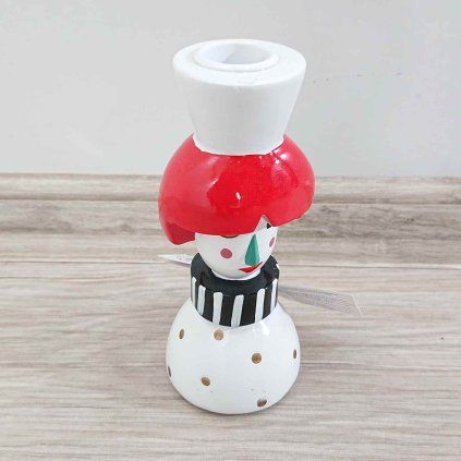 Svícen Madame Dots 16cm Kare