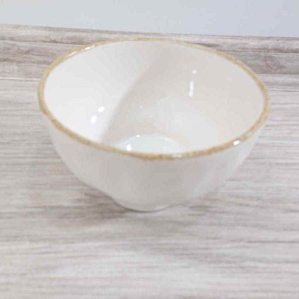 Miska Organic Bílá o15cm Kare