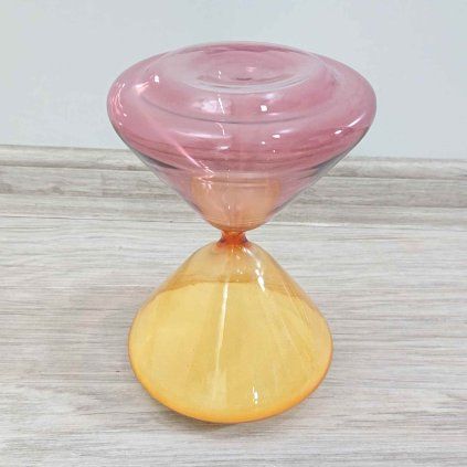 Přesýpací hodiny 3min, žluto-červené, 18cm Kare
