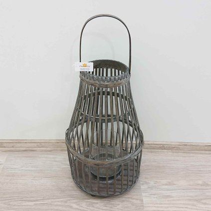 Bambusová lucerna Clayre & Eef 62 cm