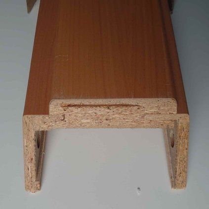 Obložková zárubeň dýha buk 60 průchozí tl. 15 cm Sapeli