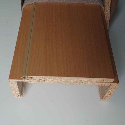 Obložková zárubeň folie buk 60 pravá tl. 15 cm Sapeli