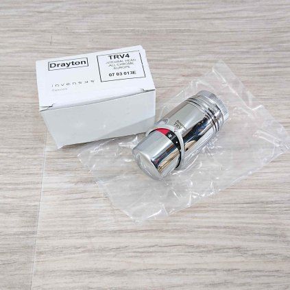 Termostatická hlavice Drayton TRV4 chrom