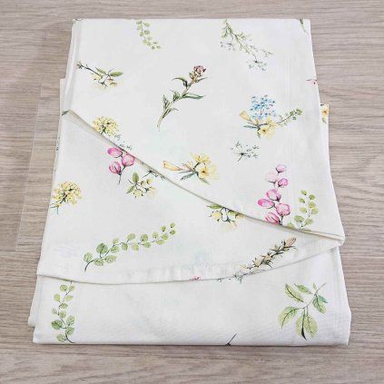 Kulatý ubrus Happy Florals 170 cm Clayre & Eef