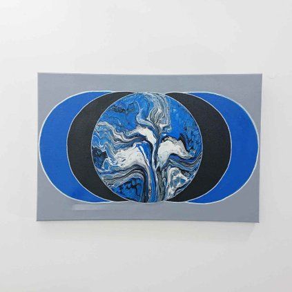 Obraz na plátně Blue 40x60 cm