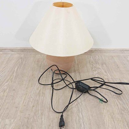 Béžová stolní lampa naklápěcí 42 cm
