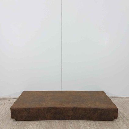 Hnědá matrace / pelíšek pro psy 123x62 cm