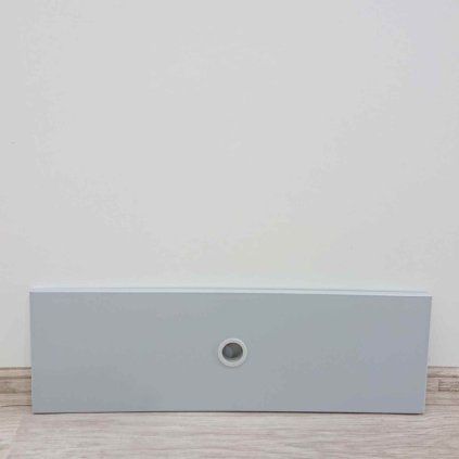 Světle šedé čelo zásuvky 56x17 cm