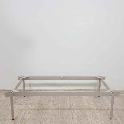 Béžové kovové podnoží 36x75 cm