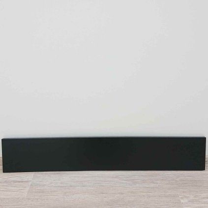 Černé čelo zásuvky 85 cm