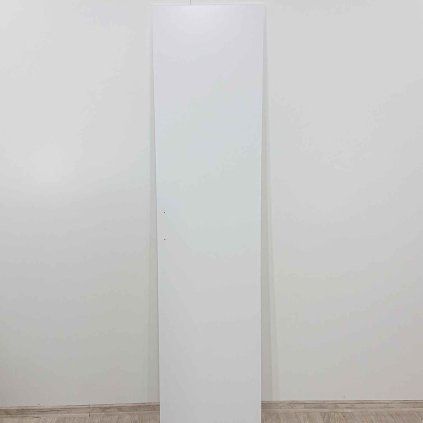 Bílá nábytková dvířka pravá 48x192 cm