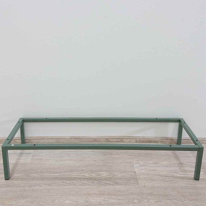 Zelené kovové podnoží 32x94 cm
