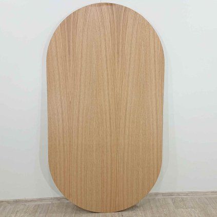 Oválná stolová deska 180x100 cm