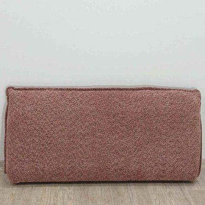 Růžová područka k pohovce 108x50 cm
