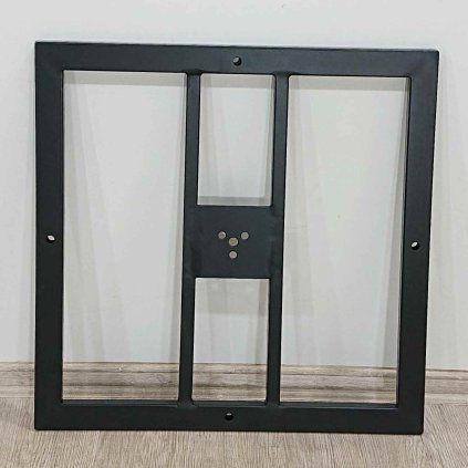 Černá kovová konstrukce 58 cm
