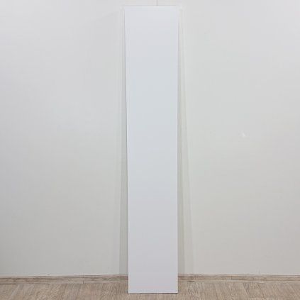 Bílá deska DTD 34x190 cm