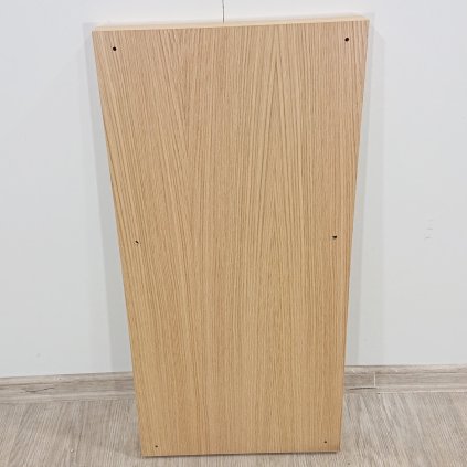 Bílá deska DTD 34x70 cm