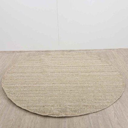 Kulatý jutový koberec Bouclé Jaipur o 200 cm Hanse Home