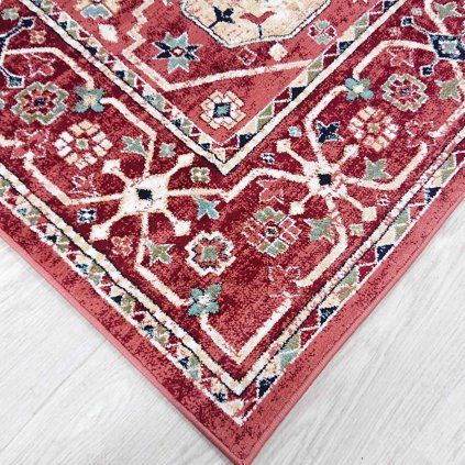 Červený koberec Gillingham 200x290 cm Flair Rugs