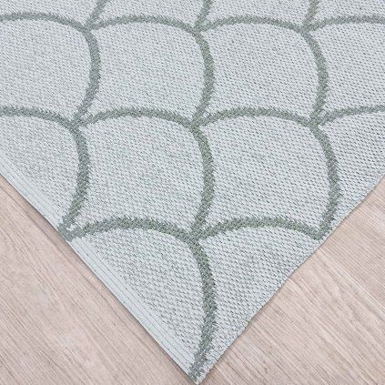 Venkovní běhoun Kotte Army Sage 70x150 cm Pappelina