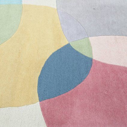 Barevný vlněný koberec Glow 160x230 cm Flair Rugs