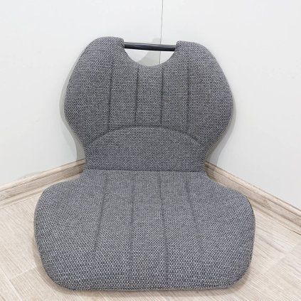 Šedý sedák k barové židli Muli Marckeric