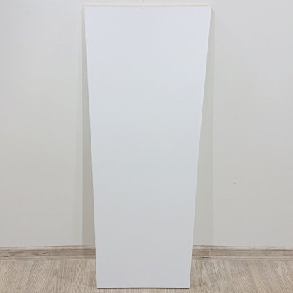 Bílá deska DTD 91,4×32×1,8 cm