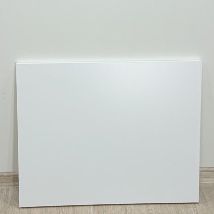 Bílá deska DTD 60,4×48,3×2,3 cm
