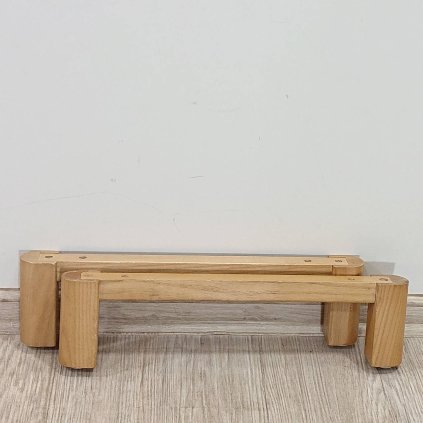 Dřevěné podnoží 39,5 cm set 2 ks