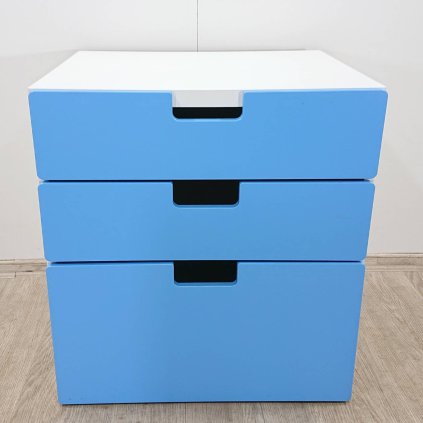 Modrá dětská komoda Ikea Stuva