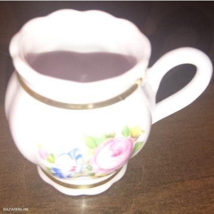 Hrníček mini růžový porcelán