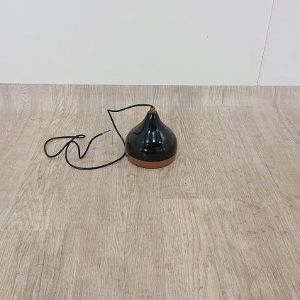 Závěsné svítidlo v černo-měděné barvě Opviq lights Yildo, 17 cm