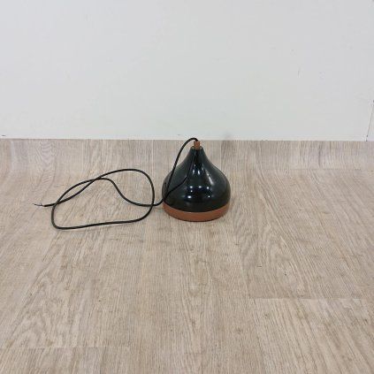 Závěsné svítidlo v černo-měděné barvě Opviq lights Yildo, o 17 cm
