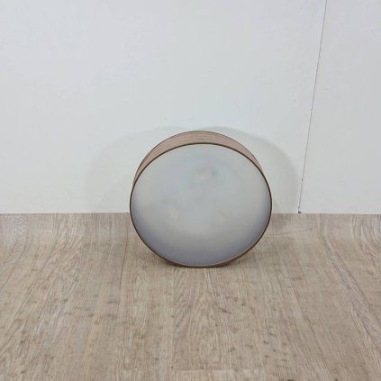 Stropní svítidlo z přírodní dýhy v barvě ořechového dřeva Sotto Luce TSURI L, ? 40 cm