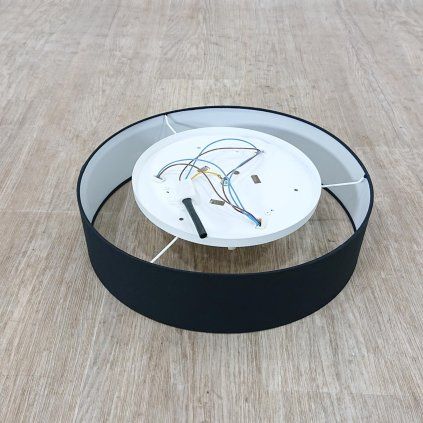 Černé stropní svítidlo Sotto Luce MIKA, 40 cm