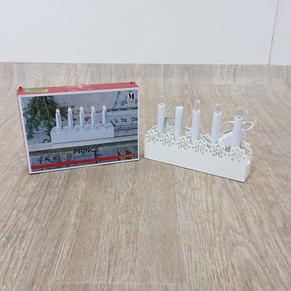 Svícen Markslöjd Prince, výška 17 cm
