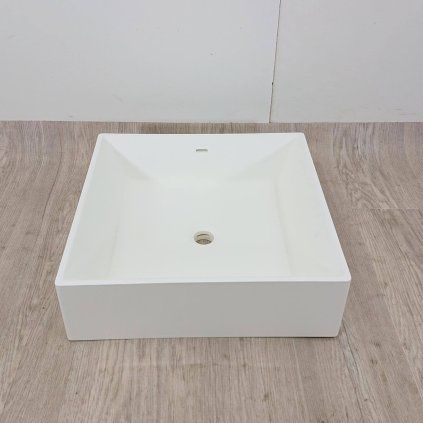Bílé umyvadlo Colacril Quadro