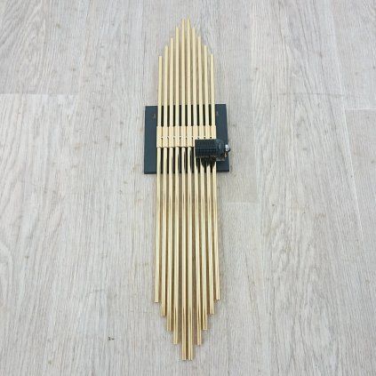 Černé nástěnné svítidlo Opviq lights Sword