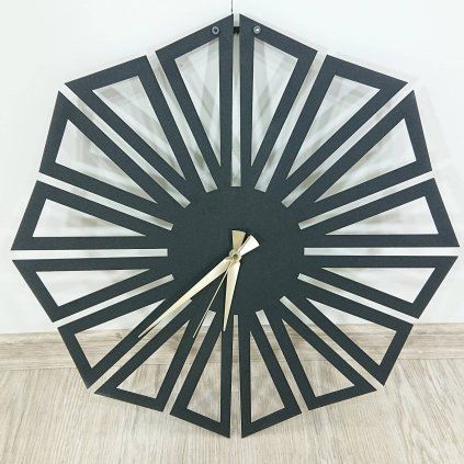 Kovové hodiny Dandelion, o 50 cm