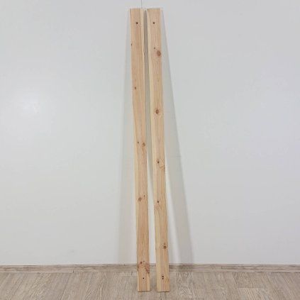 Dřevěné prkno borovice 180 cm sada 2 ks