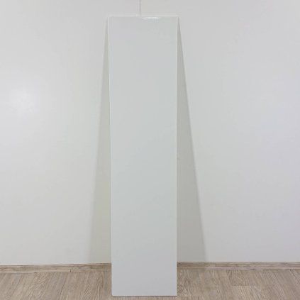 Bílá nábytková dvířka 47x179 cm