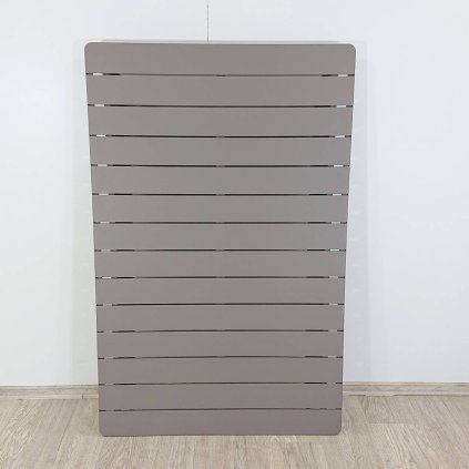 Hnědá stolová deska pro zahradní stůl Kave Home Zaltana, 140 x 90 cm