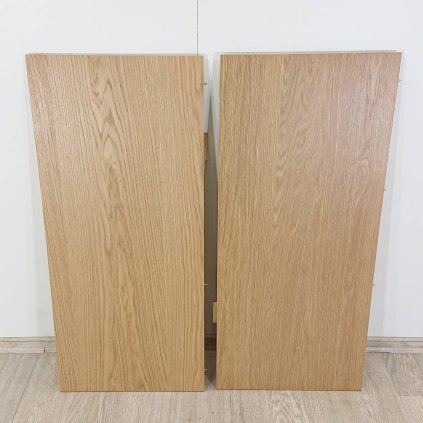 Přídavná deska k jídelnímu stolu Unique Furniture Rho sada 2 ks