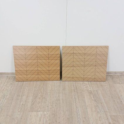 Dvířka Woodman Camden Herringbone sada 2 ks