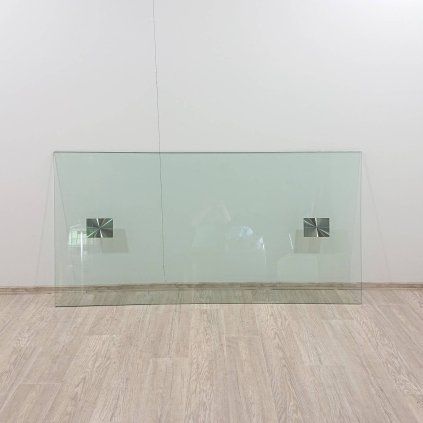 Skleněná stolová deska, 200x100 cm