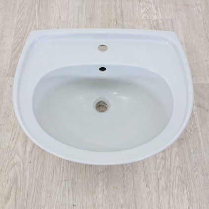 Bílé umyvadlo 60 cm